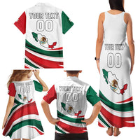 Custom Mexico Independence Day Family Matching Tank Maxi Dress and Hawaiian Shirt El Grito De Independencia - Wonder Print Shop