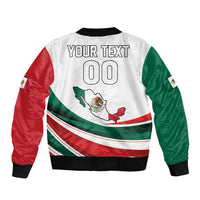 Custom Mexico Independence Day Sleeve Zip Bomber Jacket El Grito De Independencia - Wonder Print Shop