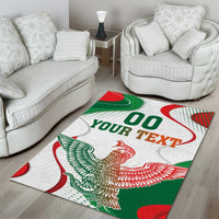 Custom Mexico Independence Day Area Rug Monumento A La Independencia - Wonder Print Shop