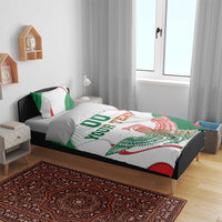 Custom Mexico Independence Day Bedding Set Monumento A La Independencia - Wonder Print Shop