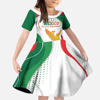 Custom Mexico Independence Day Family Matching Off Shoulder Maxi Dress and Hawaiian Shirt Monumento A La Independencia - Wonder Print Shop