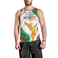 Custom Mexico Independence Day Men Tank Top Monumento A La Independencia - Wonder Print Shop