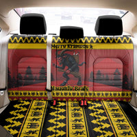 Merry Krampus Germany Back Car Seat Cover Frohe Weihnachten - Wonder Print Shop