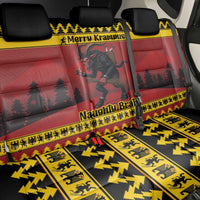 Merry Krampus Germany Back Car Seat Cover Frohe Weihnachten - Wonder Print Shop