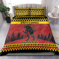Merry Krampus Germany Bedding Set Frohe Weihnachten - Wonder Print Shop