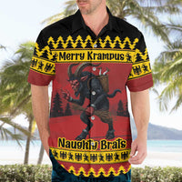 Merry Krampus Germany Hawaiian Shirt Frohe Weihnachten - Wonder Print Shop