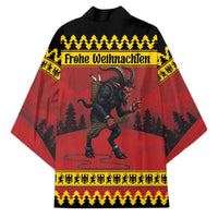 Merry Krampus Germany Kimono Frohe Weihnachten - Wonder Print Shop