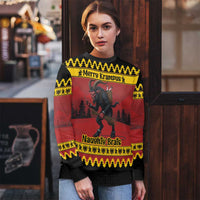 Merry Krampus Germany Ugly Christmas Sweater Frohe Weihnachten - Wonder Print Shop