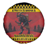 Merry Krampus Germany Spare Tire Cover Frohe Weihnachten - Wonder Print Shop