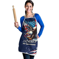 US Navy 250th Anniversary Apron Proudly Served Veteran - Wonder Print Shop