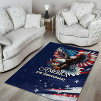US Navy 250th Anniversary Area Rug Proudly Served Veteran - Wonder Print Shop