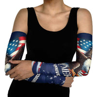 US Navy 250th Anniversary Arm Sleeves Proudly Served Veteran - Wonder Print Shop