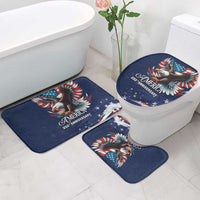 US Navy 250th Anniversary Bathroom Set Proudly Served Veteran - Wonder Print Shop