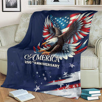 US Navy 250th Anniversary Blanket Proudly Served Veteran - Wonder Print Shop