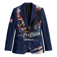 US Navy 250th Anniversary Blazer Proudly Served Veteran - Wonder Print Shop
