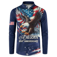 US Navy 250th Anniversary Button Sweatshirt Proudly Served Veteran - Wonder Print Shop