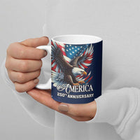US Navy 250th Anniversary Ceramic Mug Proudly Served Veteran - Wonder Print Shop