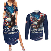 US Navy 250th Anniversary Couples Matching Summer Maxi Dress and Long Sleeve Button Shirt Proudly Served Veteran - Wonder Print Shop