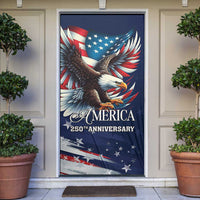 US Navy 250th Anniversary Door Cover Proudly Served Veteran - Wonder Print Shop