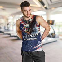 US Navy 250th Anniversary Men Tank Top Proudly Served Veteran - Wonder Print Shop