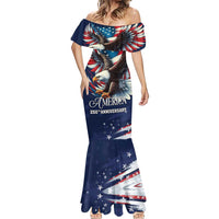 US Navy 250th Anniversary Mermaid Dress Proudly Served Veteran - Wonder Print Shop