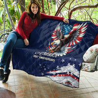 US Navy 250th Anniversary Quilt Proudly Served Veteran - Wonder Print Shop