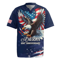 US Navy 250th Anniversary Rugby Jersey Proudly Served Veteran - Wonder Print Shop