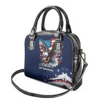 US Navy 250th Anniversary Shoulder Handbag Proudly Served Veteran - Wonder Print Shop