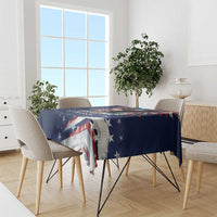 US Navy 250th Anniversary Tablecloth Proudly Served Veteran - Wonder Print Shop