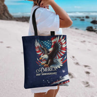 US Navy 250th Anniversary Tote Bag Proudly Served Veteran - Wonder Print Shop