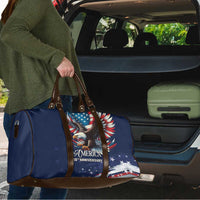 US Navy 250th Anniversary Travel Bag Proudly Served Veteran - Wonder Print Shop