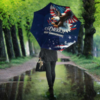 US Navy 250th Anniversary Umbrella Proudly Served Veteran - Wonder Print Shop
