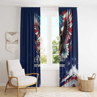 US Navy 250th Anniversary Window Curtain Proudly Served Veteran - Wonder Print Shop