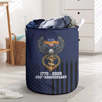 America 250th Anniversary Eagle Laundry Basket Patriotic USA Flag - Wonder Print Shop