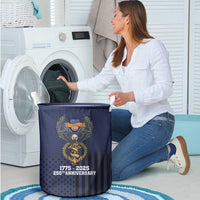 America 250th Anniversary Eagle Laundry Basket Patriotic USA Flag - Wonder Print Shop