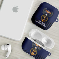 America 250th Anniversary Eagle AirPods Case Patriotic USA Flag - Wonder Print Shop