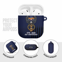 America 250th Anniversary Eagle AirPods Case Patriotic USA Flag - Wonder Print Shop