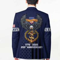 America 250th Anniversary Eagle Blazer Patriotic USA Flag - Wonder Print Shop
