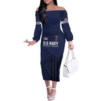 America 250th Anniversary Eagle Family Matching Off The Shoulder Long Sleeve Dress and Hawaiian Shirt Patriotic USA Flag - Wonder Print Shop