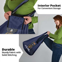 America 250th Anniversary Eagle Grocery Bag Patriotic USA Flag - Wonder Print Shop