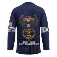 America 250th Anniversary Eagle Hockey Jersey Patriotic USA Flag - Wonder Print Shop