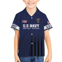 America 250th Anniversary Eagle Kid Hawaiian Shirt Patriotic USA Flag - Wonder Print Shop