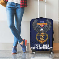America 250th Anniversary Eagle Luggage Cover Patriotic USA Flag - Wonder Print Shop