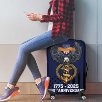 America 250th Anniversary Eagle Luggage Cover Patriotic USA Flag - Wonder Print Shop
