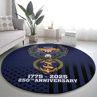 America 250th Anniversary Eagle Round Carpet Patriotic USA Flag - Wonder Print Shop