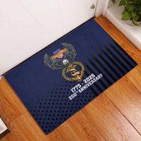 America 250th Anniversary Eagle Rubber Doormat Patriotic USA Flag - Wonder Print Shop