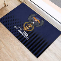 America 250th Anniversary Eagle Rubber Doormat Patriotic USA Flag - Wonder Print Shop