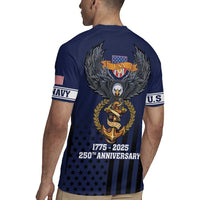 America 250th Anniversary Eagle Rugby Jersey Patriotic USA Flag - Wonder Print Shop