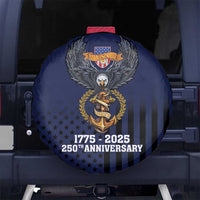 America 250th Anniversary Eagle Spare Tire Cover Patriotic USA Flag - Wonder Print Shop