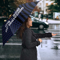 America 250th Anniversary Eagle Umbrella Patriotic USA Flag - Wonder Print Shop